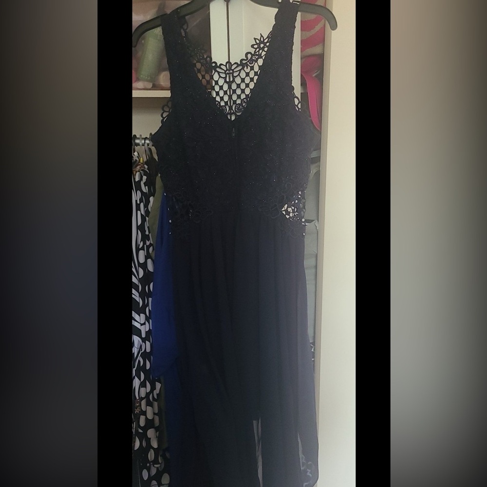 Navy blue Prom Dress